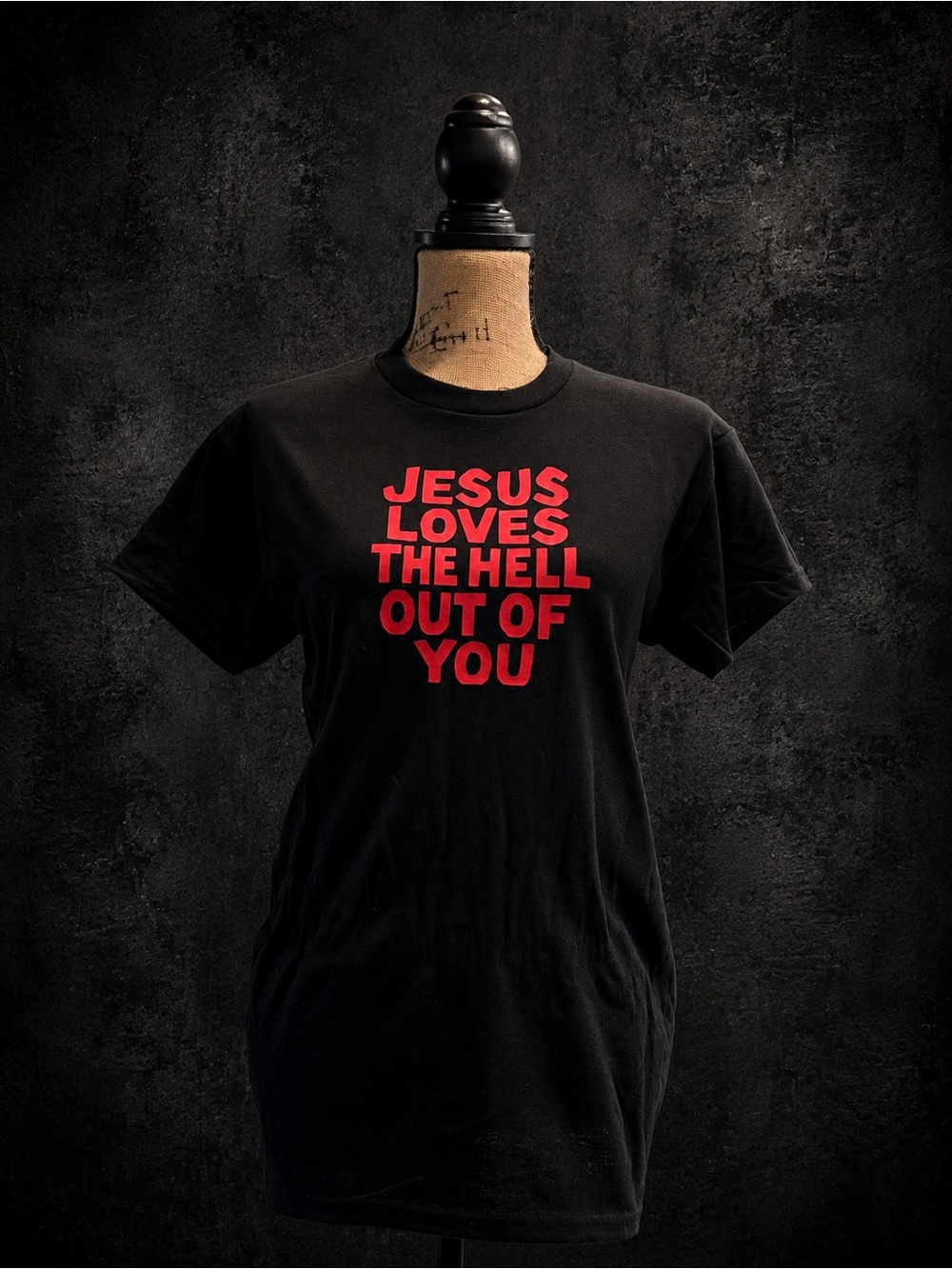 Jesus Loves the Hell Out of You Christian Punk T-Shirt